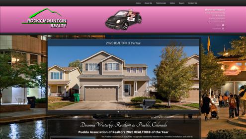 Customized Website for Deanna Westerby, Realtor in Colorado